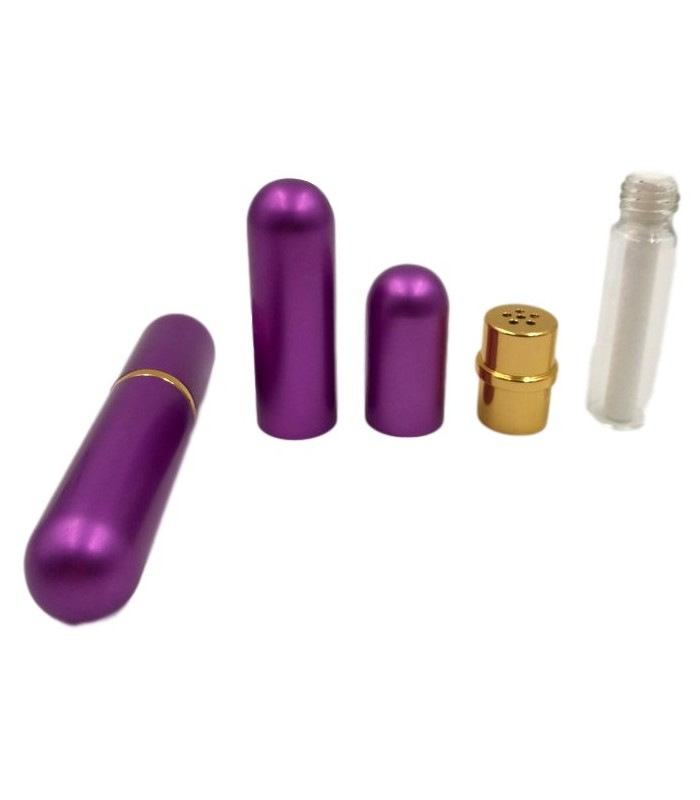 Inhalateur pour Aroma Aluminium Violet gay shop