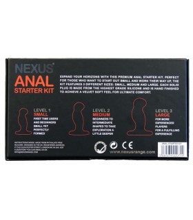 Kit 3 Plugs NEXUS dilatation anal