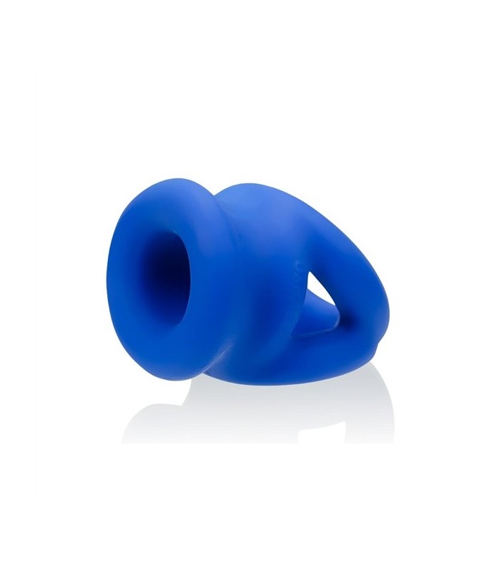 Oxballs Cockring Tri-Squeeze bleu