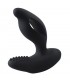 Stimulateur de Prostate Vibrant Silicone Noir - sextoy homme - gay shop