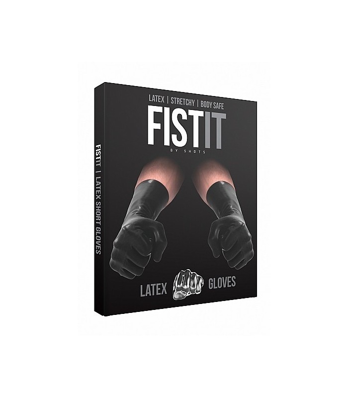 Gants Latex Noir Courts Fist It