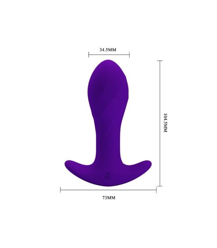 Plug Anal Vibrant Ancre Silicone