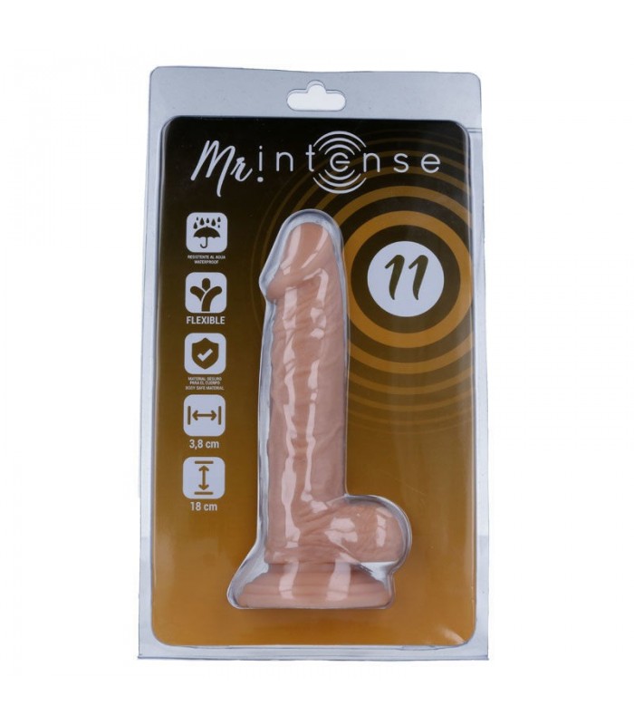 Gode Réaliste avec Testicules 14x3,8cm