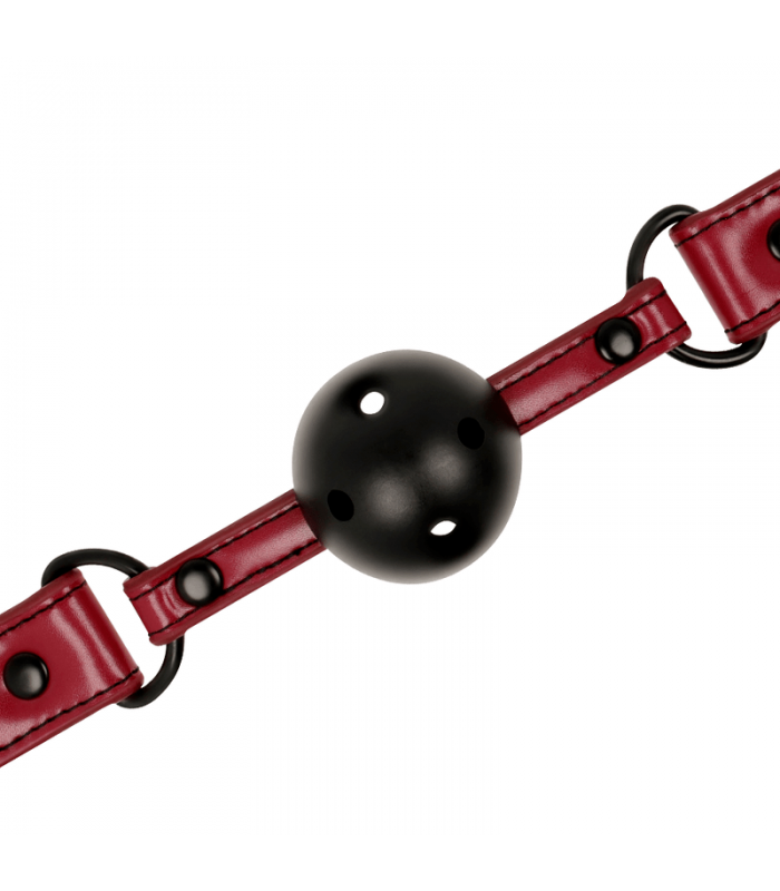 Baillon Ball Gag Fetish Rouge