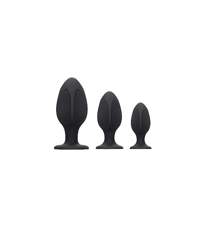 Coffret Plug Anal Silicone Diamond Shape