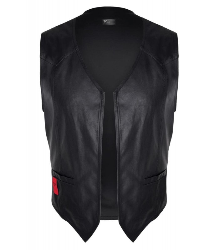 Gilet Boléro en Wetlook Noir - vestiaire gay shop