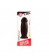 Gros Plug Anal Noir 23x8,3cm