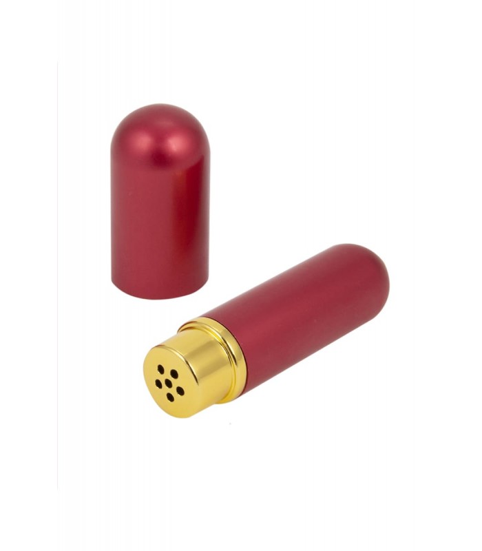 Inhalateur Arome en Aluminium Rouge