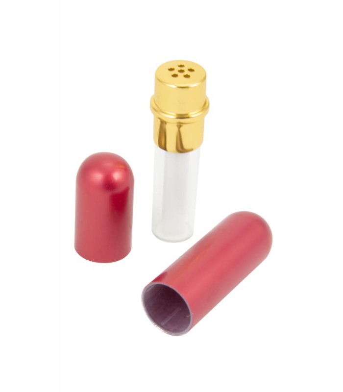 Inhalateur Arome en Aluminium Rouge