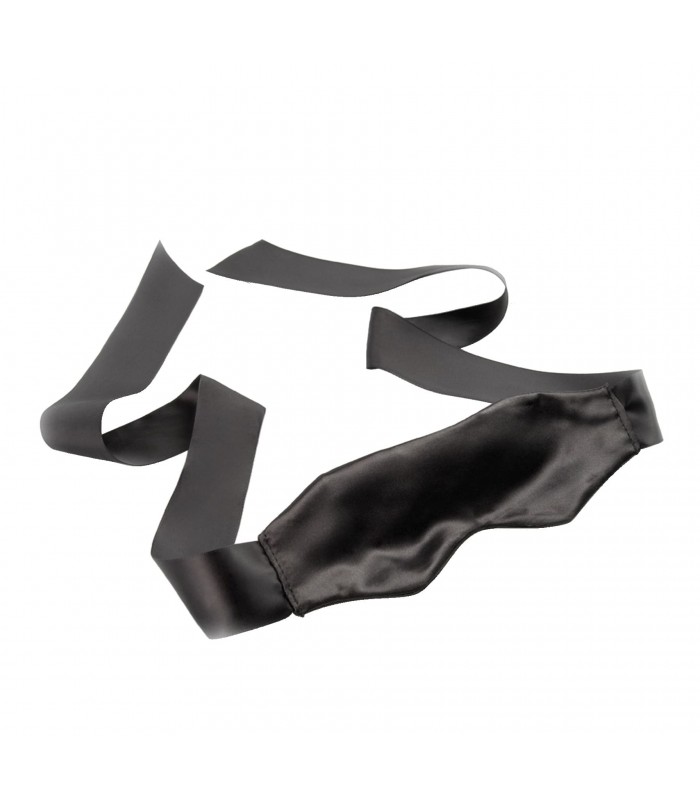 Bandeau BDSM Opaque Noir Blindfold