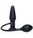 Plug Anal Gonflable Vibrant True Black