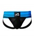 Jockstrap Cut4Men Rugby Noir-Bleu