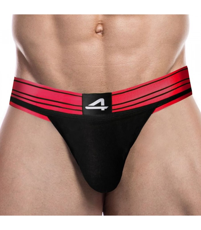 Jockstrap Cut4Men Rugby Rouge