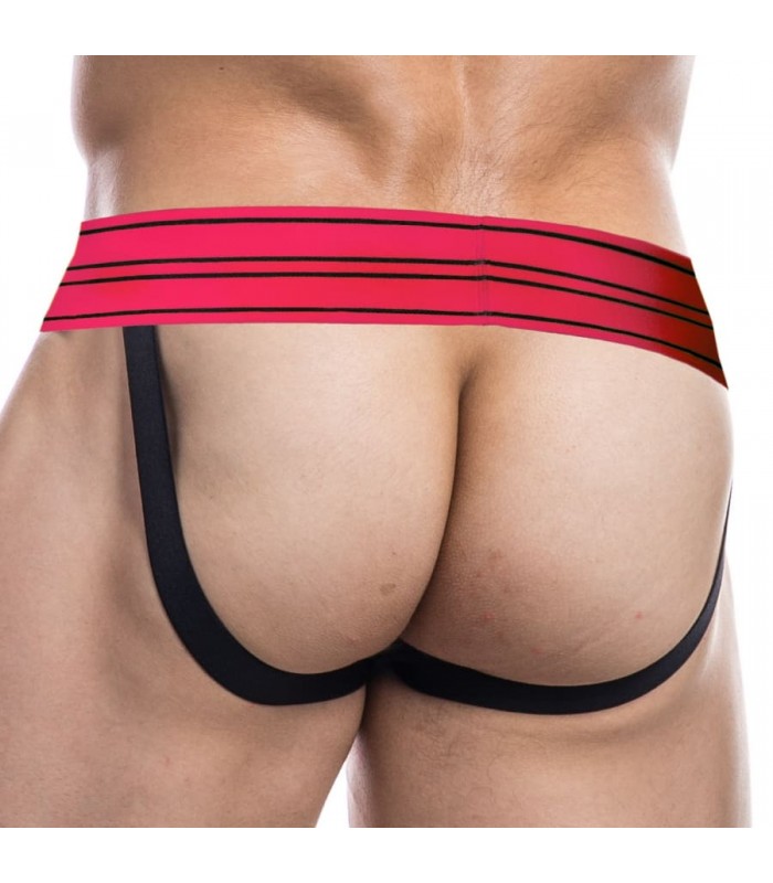 Jockstrap Cut4Men Rugby Rouge