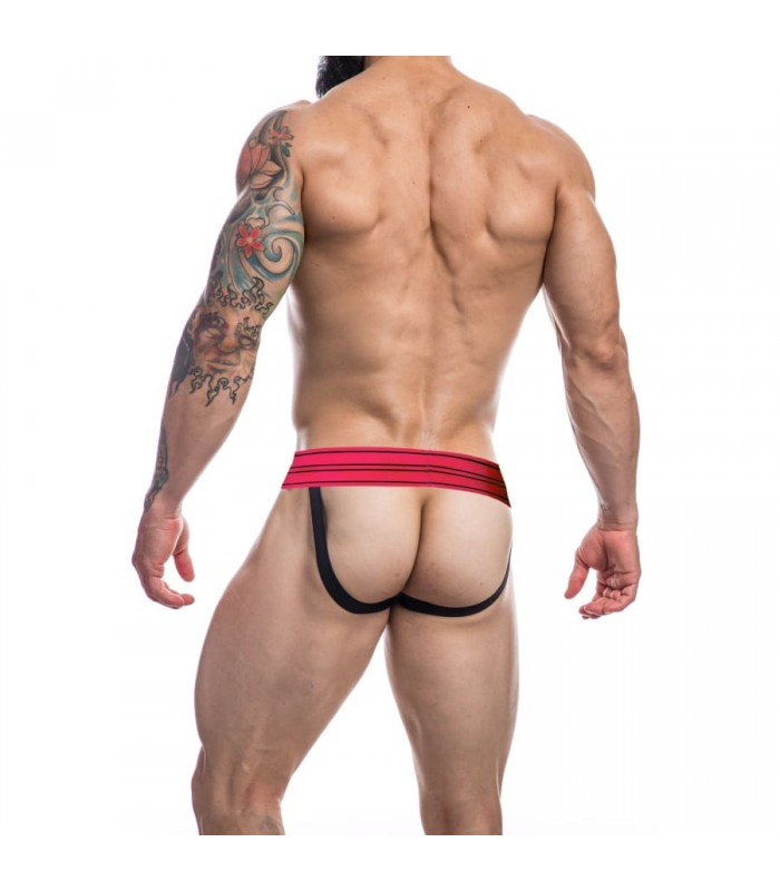 Jockstrap Cut4Men Rugby Rouge