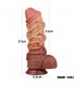 Gode XL Double Peau Nature Cock Lovetoy 21x7,7cm