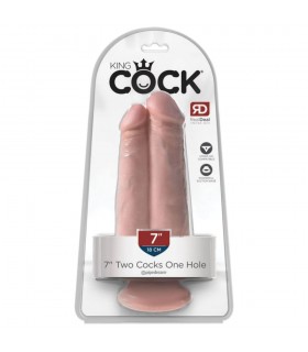 Gode Double Two Cock One Hole 20x7,2cm