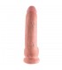 Gode Réaliste King Cock Balls Flesh 23x5,1cm