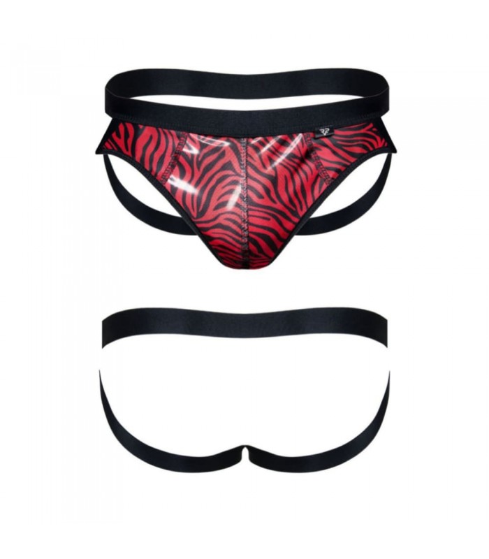 Jockstrap Regnes Rouge Zébré