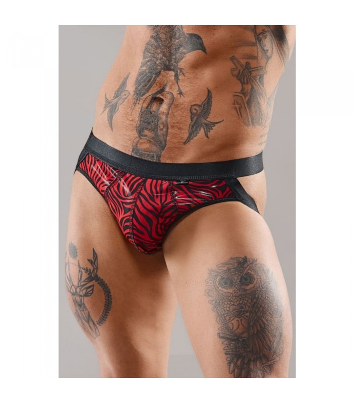 Jockstrap Regnes Rouge Zébré