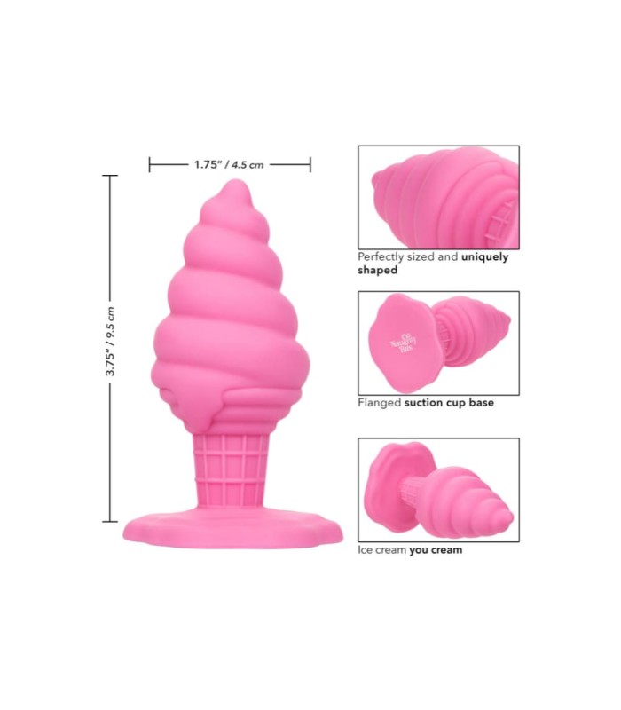 Plug Anal Silicone Yum Bum Ice 9x4,5cm