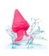 Plug Anal Silicone Gnome Rose 10x5cm