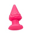 Plug Anal Silicone Gnome Rose 10x5cm