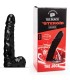 Gode Réaliste The Jock All Black Steroid 22x5cm