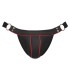 Jock Strap Sexy Noir Mat Néo