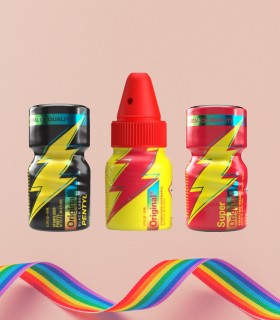 Pack Poppers Rush Original 10ml + inhalateur