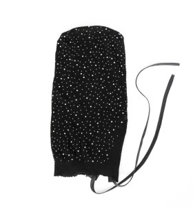 Cagoule en Résille à Strass