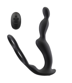 Vibromasseur Prostatique Double Cockring à Télécommande