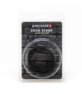 Cockring Silicone Noir Cock Strap