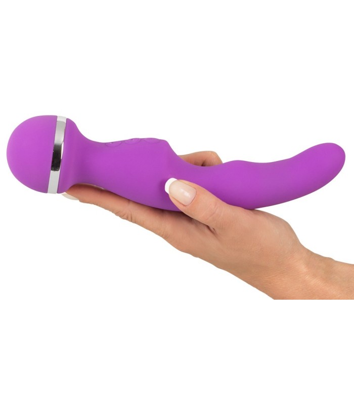 Vibromasseur Wand 2 en 1 Chauffant