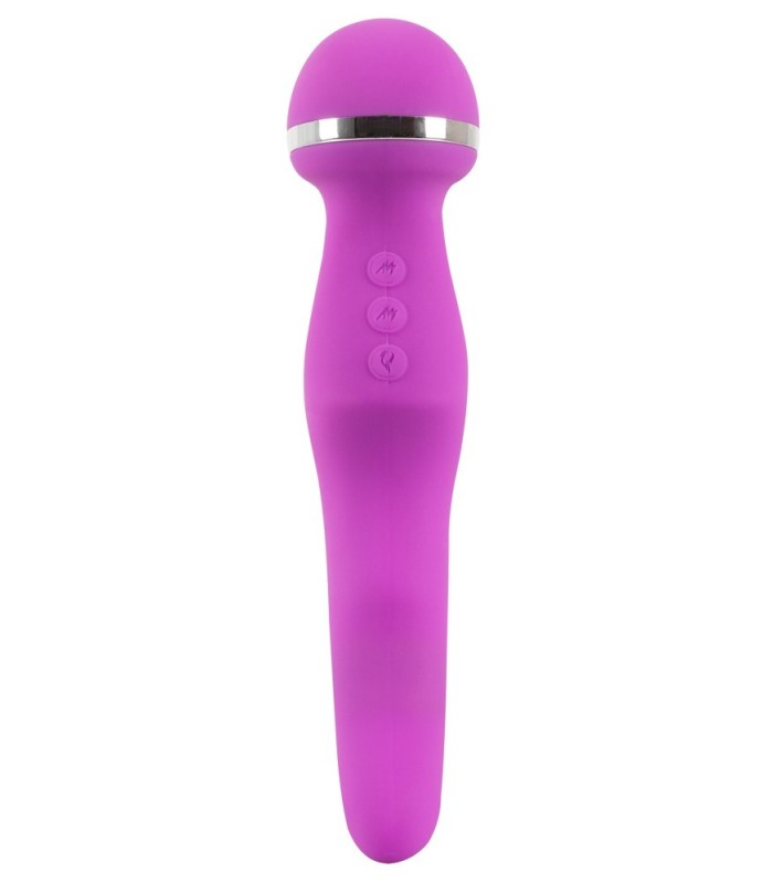 Vibromasseur Wand 2 en 1 Chauffant