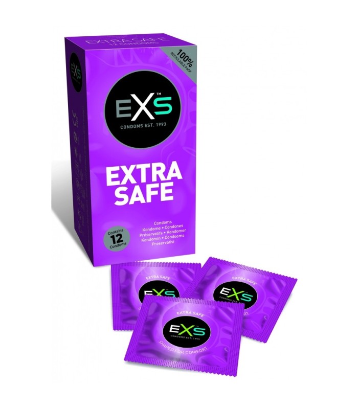 Préservatifs Epais Extra Safe EXS x12