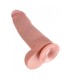 Gode XXL 12" King Cock Balls 27x8cm