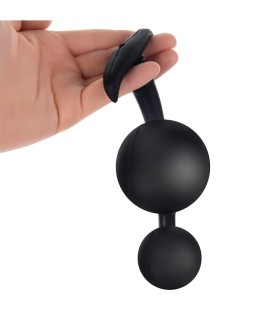 Plug Anal Gonflable Double Boule 10cm