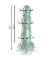 Gode Dragon Large Vert 17x5cm Epic