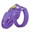 Cage de Chasteté Silicone Exquise SM violet