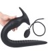 Plug Anal Gonflable Tentacule Silicone Noir