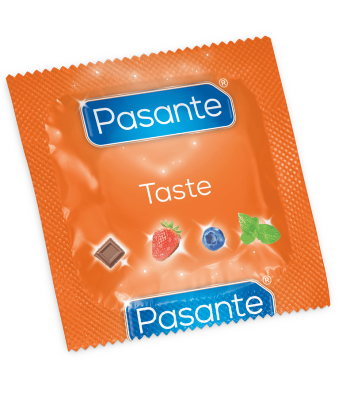 Préservatifs Aromatisés Taste x12 Pasante