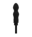 Plug Anal Gonflable Silicone Dong Starter Noir