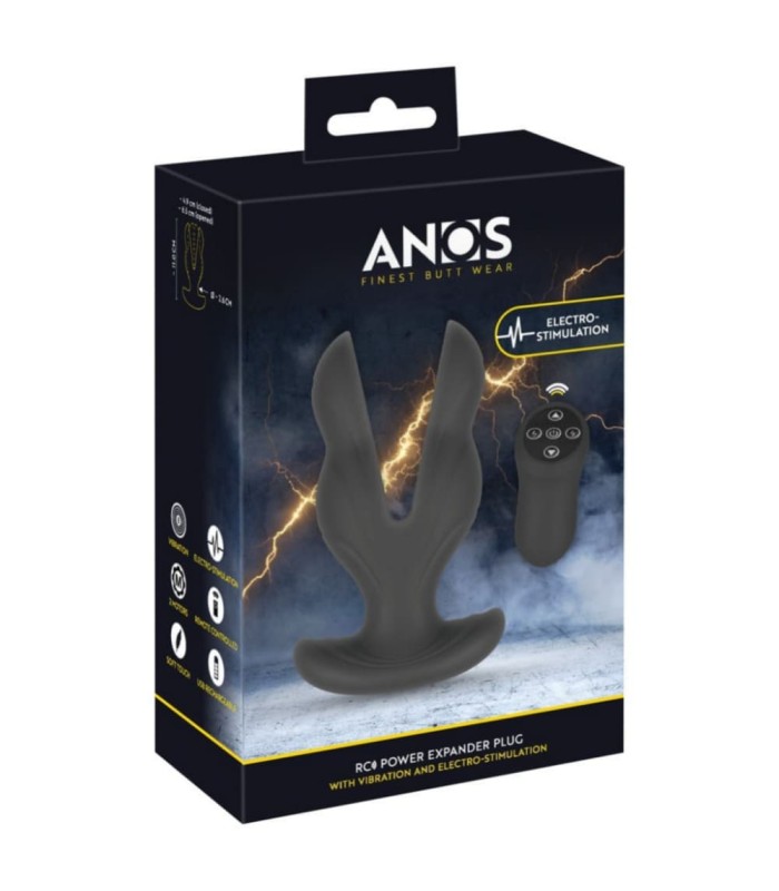 Plug Anal Ancre Electrostimulation Télécommande Anos