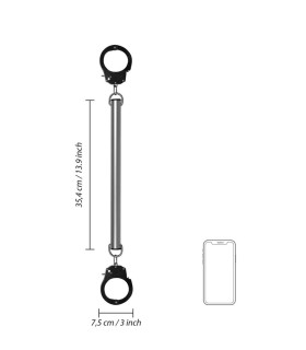 Barre d'écartement avec Menottes 35 cm