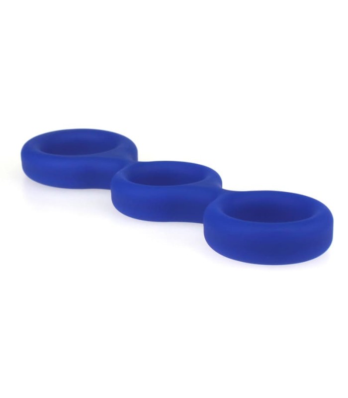 Cockring Silicone Triple Anneaux X-MEn