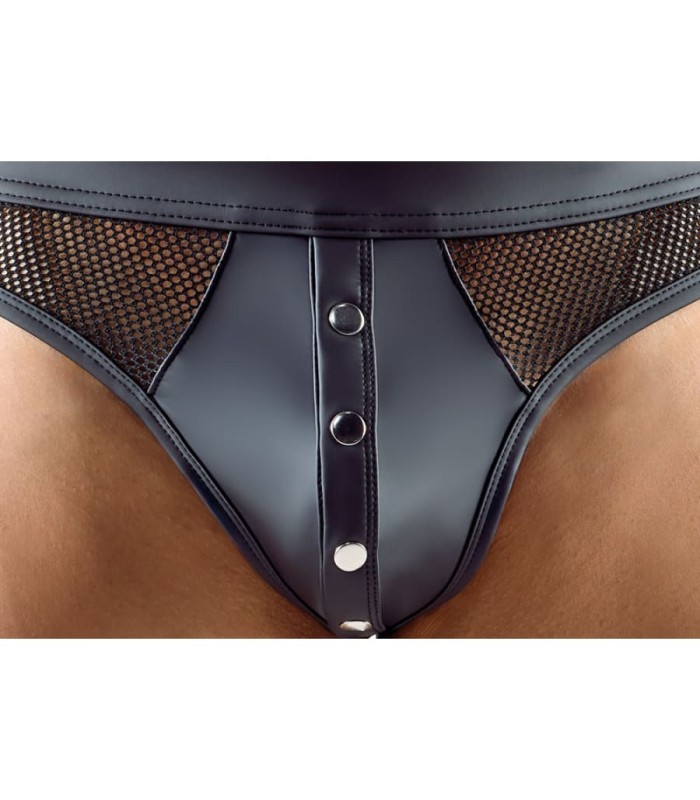 String Boutons Pressions Noir Svenjoyment