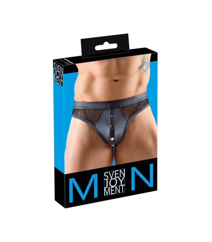 String Boutons Pressions Noir Svenjoyment