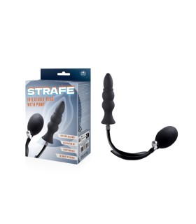 Plug Gonflable Anal Strafe Silky 18x9cm