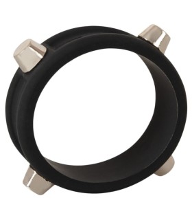 Cockring Extensible Silicone à Clous Rebel